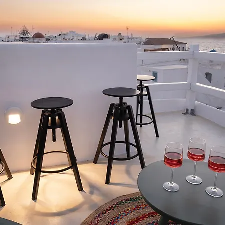 Mykonos Alley Stars - Secret Khora - 360 View Апартаменты *