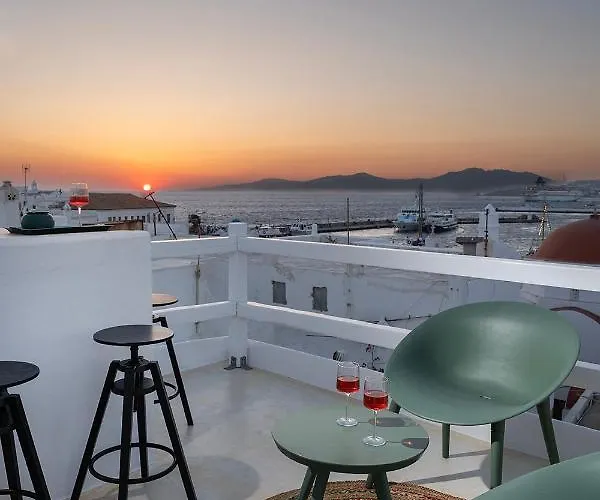 Apartment Mykonos Alley Stars - Secret Khora - 360 View