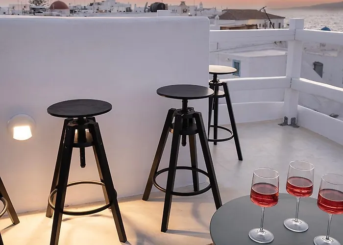 Mykonos Alley Stars - Secret Khora - 360 View Appartement *