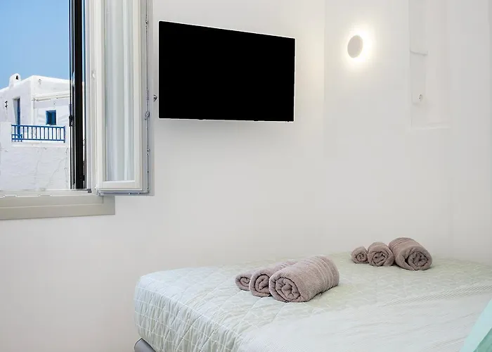 Appartement Mykonos Alley Stars - Secret Khora - 360 View *